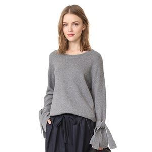 Madewell Tie Cuff Pullover Sweater